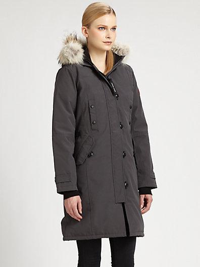 Canada Goose Fur-trimmed Kensington Down Parka