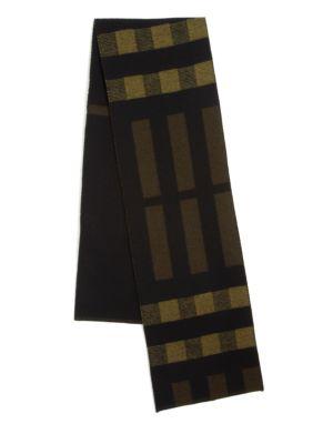 Burberry Check Wool-cashmere Scarf