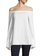 Lafayette 148 New York Amy Off-the-shoulder Blouse
