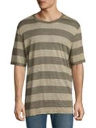 Helmut Lang Striped Cotton Tee