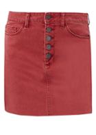 Paige Jeans Aideen Exposed Button Skirt