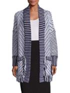 Burberry Glasshouse Graphic Wool Knit Cardigan