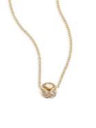Melissa Kaye Hazel Diamond & 18k Yellow Gold Pendant Necklace