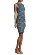 Versace Collection Acanthus Sheath Dress