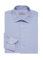 Canali Narrow Bangle Stripe Cotton Dress Shirt