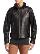 G-star Raw Empral 3d Leather Biker Jacket
