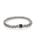 John Hardy Classic Chain Black Sapphire & Sterling Silver Extra-small Twisted Bracelet