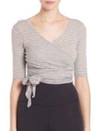 Free People Giselle Wrap Top