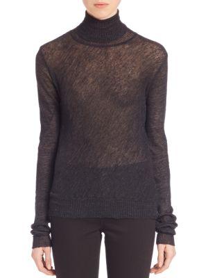 Acne Studios Sheer Turtleneck Sweater