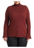 Lafayette 148 New York, Plus Size Ribbed Sweater