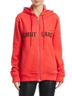 Helmut Lang Campaign Print Terry Tour Hoodie