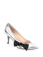 Marc Jacobs Daryl Leather Pointy Toe Pumps