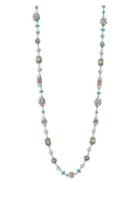 Etho Maria Blue Topaz & Turquoise Necklace