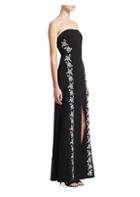 Cinq A Sept Eva Embroidered Gown