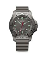 Victorinox Swiss Army I.n.o.x. Professional Diver Sandblasted Titanium Rubber Strap Watch