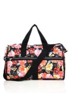 Lesportsac Cr Large Floral Weekender Bag