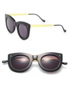 Illesteva Boca Ii 47mm Cat's-eye Sunglasses