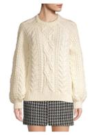 Maje Twisted Cable-knit Sweater