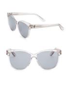 Saint Laurent 58mm Clear Classic 28 Sunglasses
