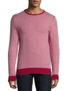 Eleventy Pique Crewneck Sweater