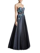 Basix Black Label Strapless Lace Ball Gown