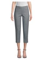 Piazza Sempione Audrey Printed Stretch Cropped Pants