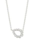 Hearts On Fire 18k White Gold Diamond Teardrop Pendant Necklace