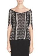 Roland Mouret Dover Multi-yarn Knit Top