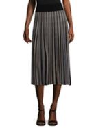 Agnona Wool Plisse Skirt