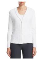 Emporio Armani Jersey Quilted Cardigan