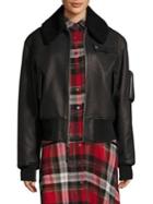 Public School Guilia Shearling & Leather Jacket