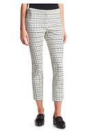 Theory Classic Skinny Check Ankle Pants