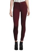 J Brand 485 Luxe Sateen Mid-rise Super Skinny Jeans