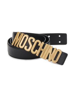 Moschino Classic Leather Belt