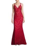 Jovani Embellished Lace Gown