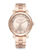 Michael Kors Norie Rose Goldtone Stainless Steel Bracelet Watch