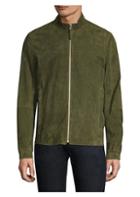 Theory Regular-fit Radical Tremont Suede Jacket