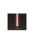 Bally Stripe Leather Bi-fold Wallet