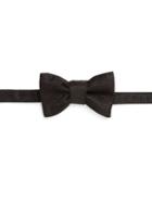 Charvet Textured Solid Silk Bow Tie