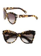 Marc Jacobs Plastic Cat's-eye Sunglasses