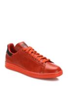 Adidas By Raf Simons Perforated Leather Shoes