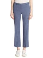 Theory Hartsdale Cropped Straight-leg Pants