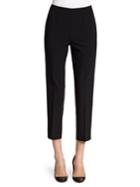 Piazza Sempione Audrey Tropical Stretch-wool Pants