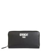 Givenchy Calf Leather Zip-top Wallet