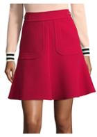 Redvalentino Belted A-line Skirt