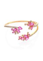 Hueb Mirage Diamond, Pink Sapphire & 18k Rose Gold Bracelet