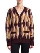 Marc Jacobs Patterned Cashmere Cardigan