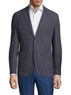Etro Checkered Slim-fit Jacket