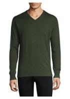 Peter Millar Merino Wool & Silk V-neck Sweater