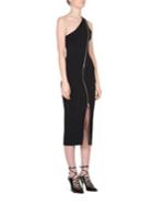 Givenchy Zip Around One-shoulder Dress
